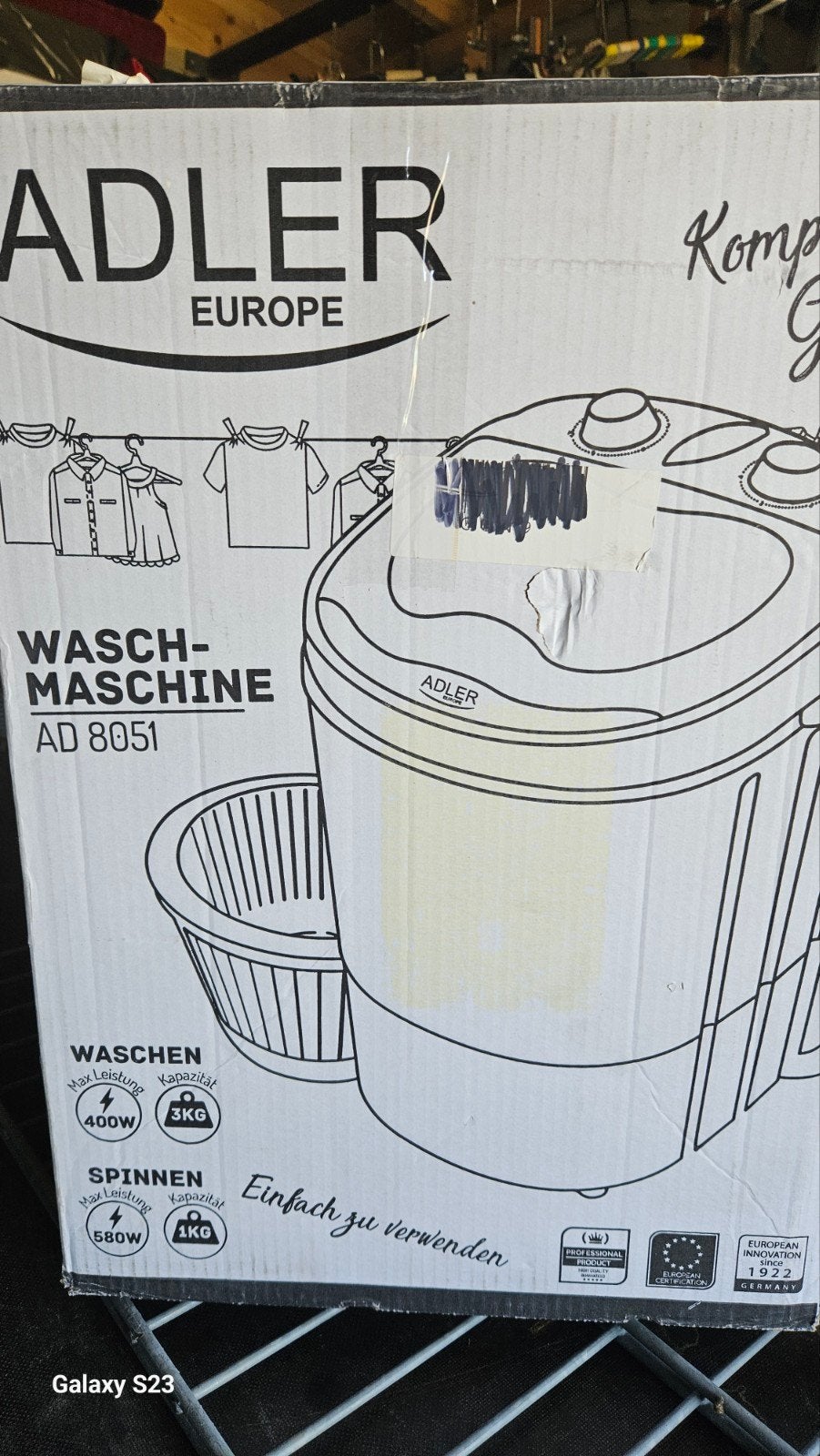 camping wasmachines, Ophalen of Verzenden, Zo goed als nieuw