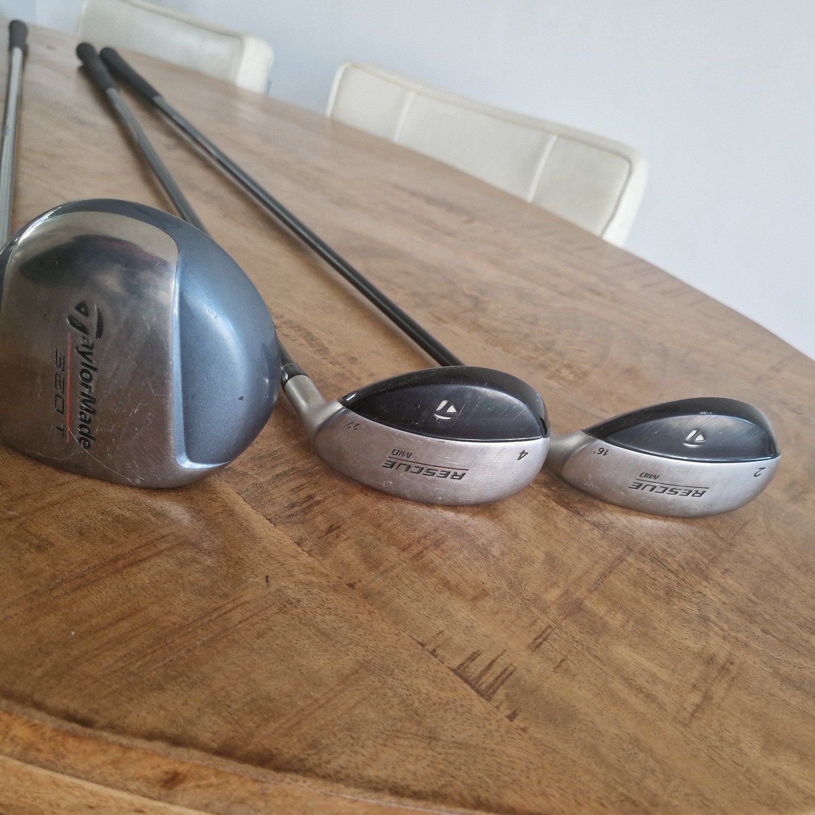 Taylormade Driver + Taylormade rescue, Ophalen of Verzenden, Gebruikt, Club