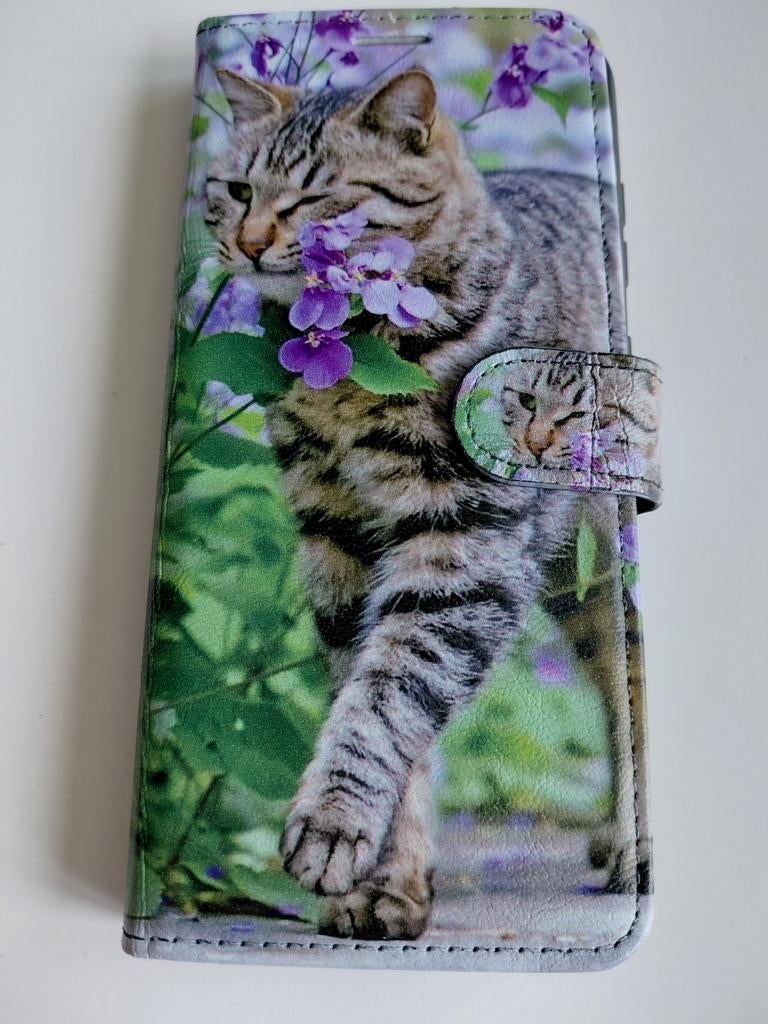 Telefoonhoesje Samsung A52 met kattenprint, Ophalen of Verzenden, Gebruikt, Overige modellen, Hoesje of Tasje