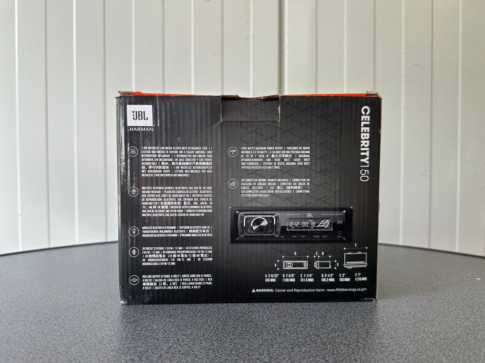 JBL Celebrity 150 – Autoradio – Bluetooth & Handsfree Bellen, Ophalen of Verzenden, Zo goed als nieuw