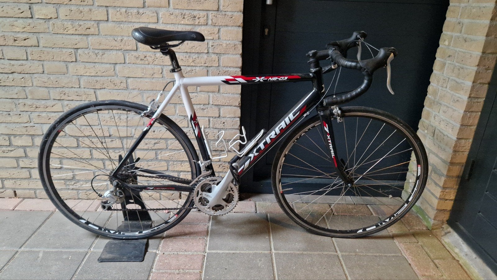 X-Trail Racefiets - Zwart/Wit/Rood, Overige merken, Gebruikt, Aluminium, Ophalen of Verzenden