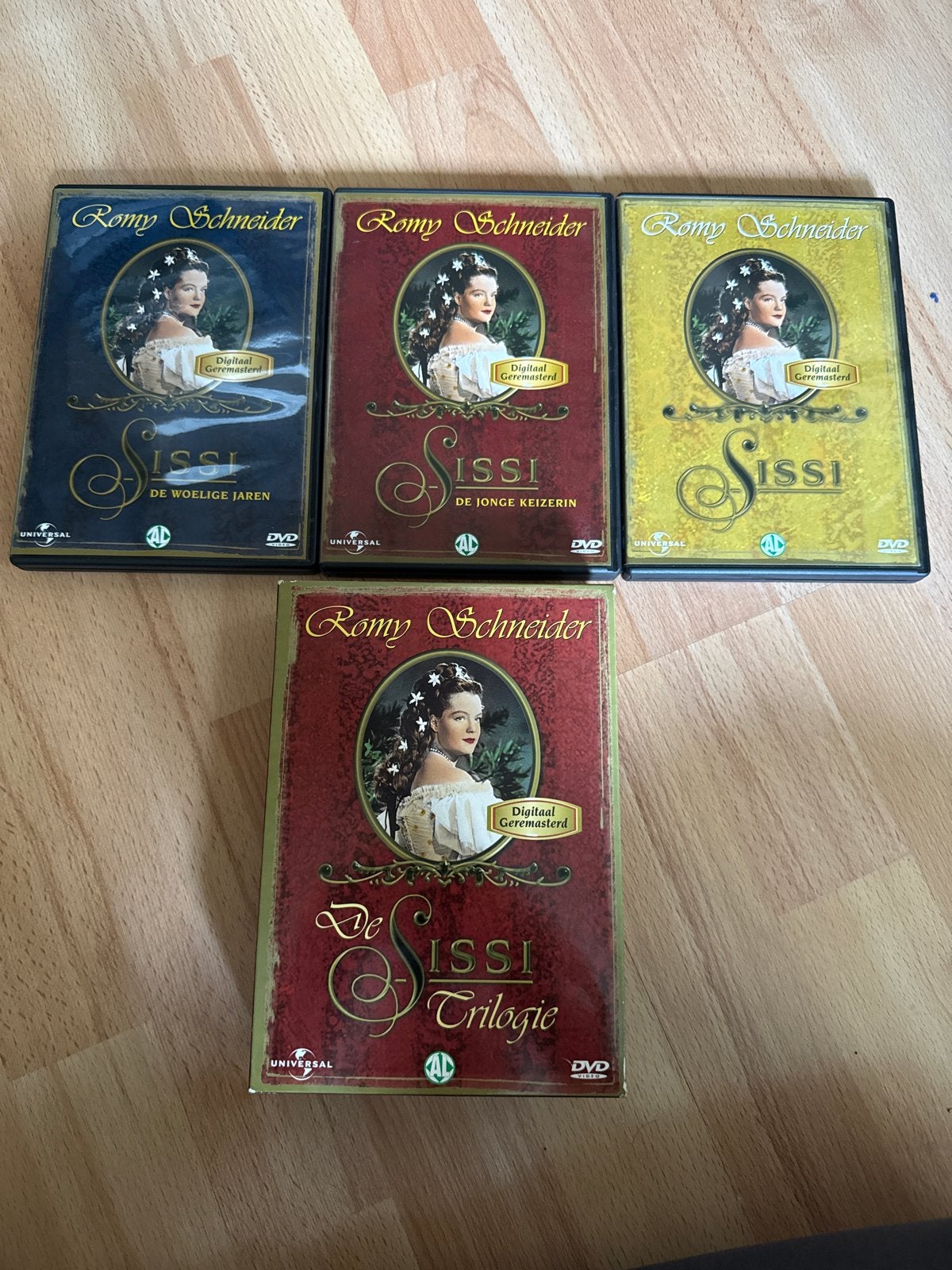 Sissi Trilogie DVD Boxset - Romy Schneider Klassieker, Gebruikt, Nederlands, Breedbeeld, Duits