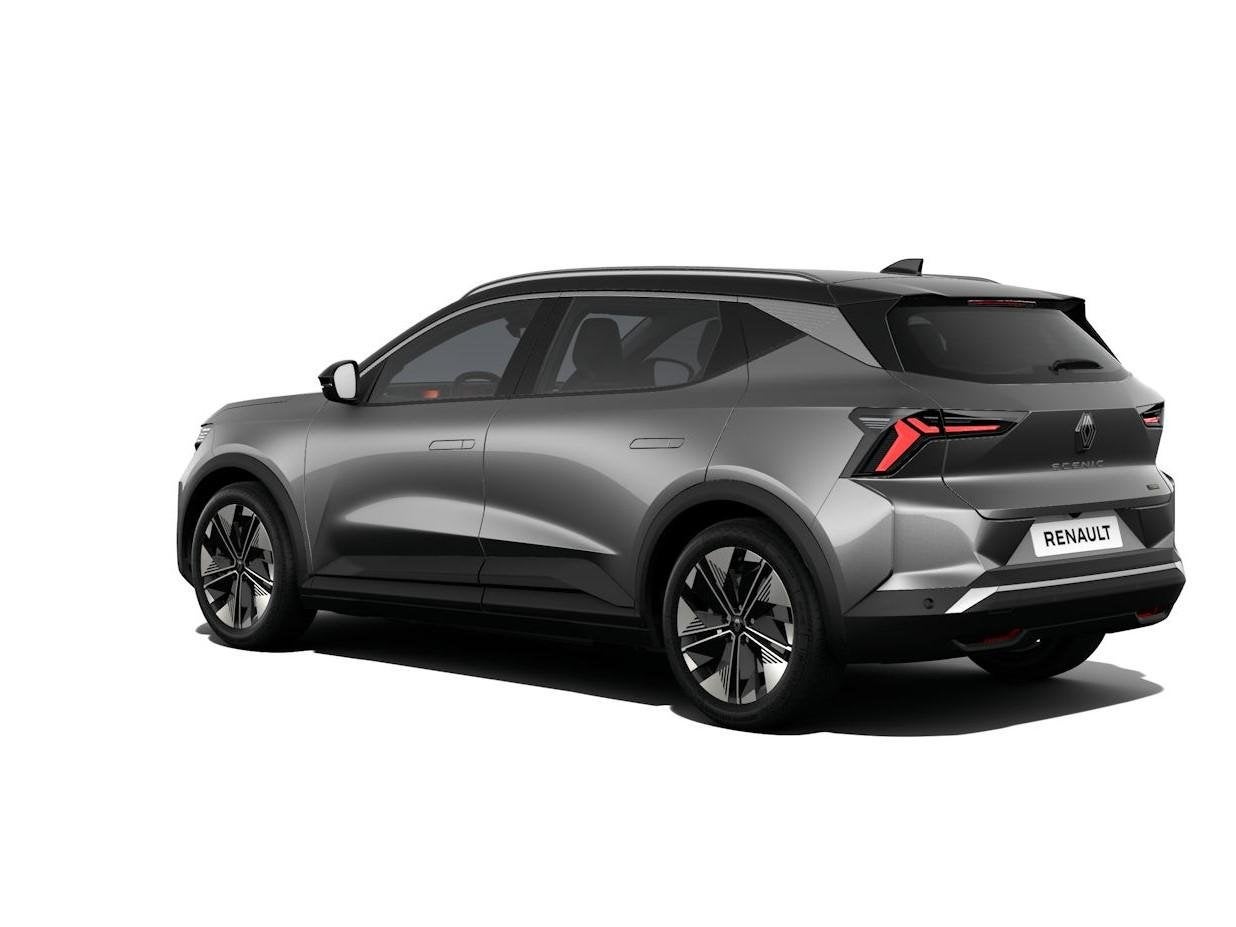 Renault Scenic E-Tech EV87 long range techno Nu uit voorraad, Auto's, 12 maanden, Zwart, Leder en Stof, 218 pk