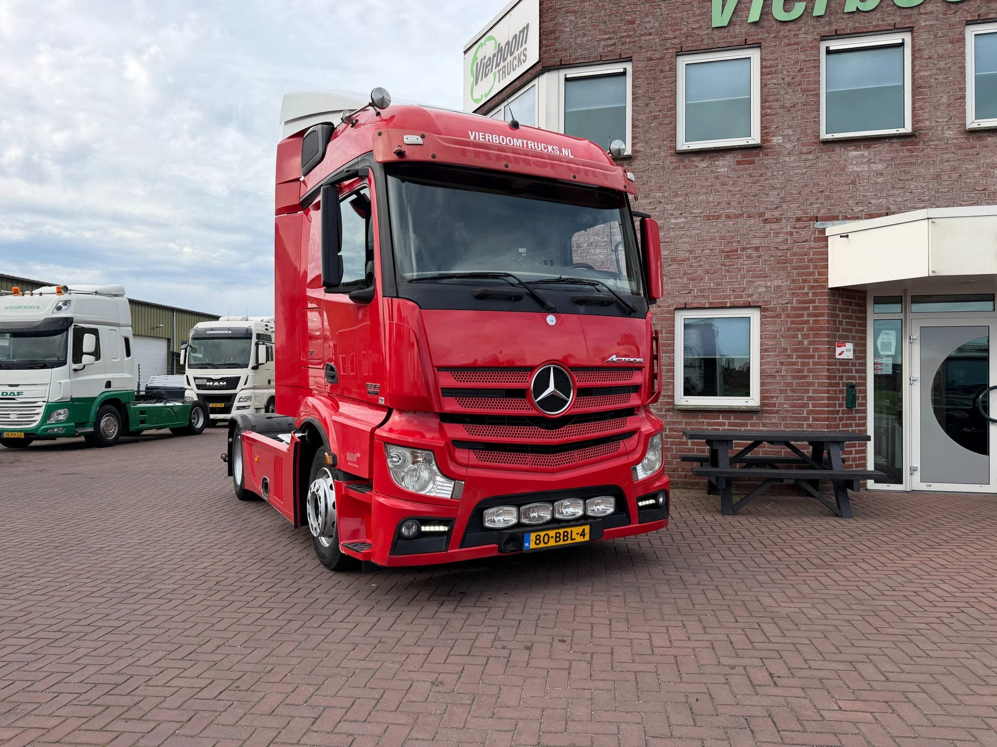 Mercedes-Benz Actros Actros 1836LS Euro6 Streamspace 1.05cm, Auto's, Automaat, Achterwielaandrijving, Euro 6, Automatische klimaatregeling