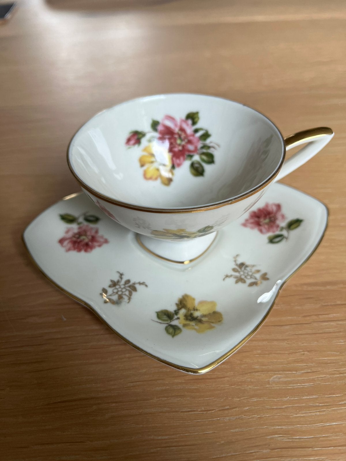 Vintage kop en schotels, Ophalen of Verzenden
