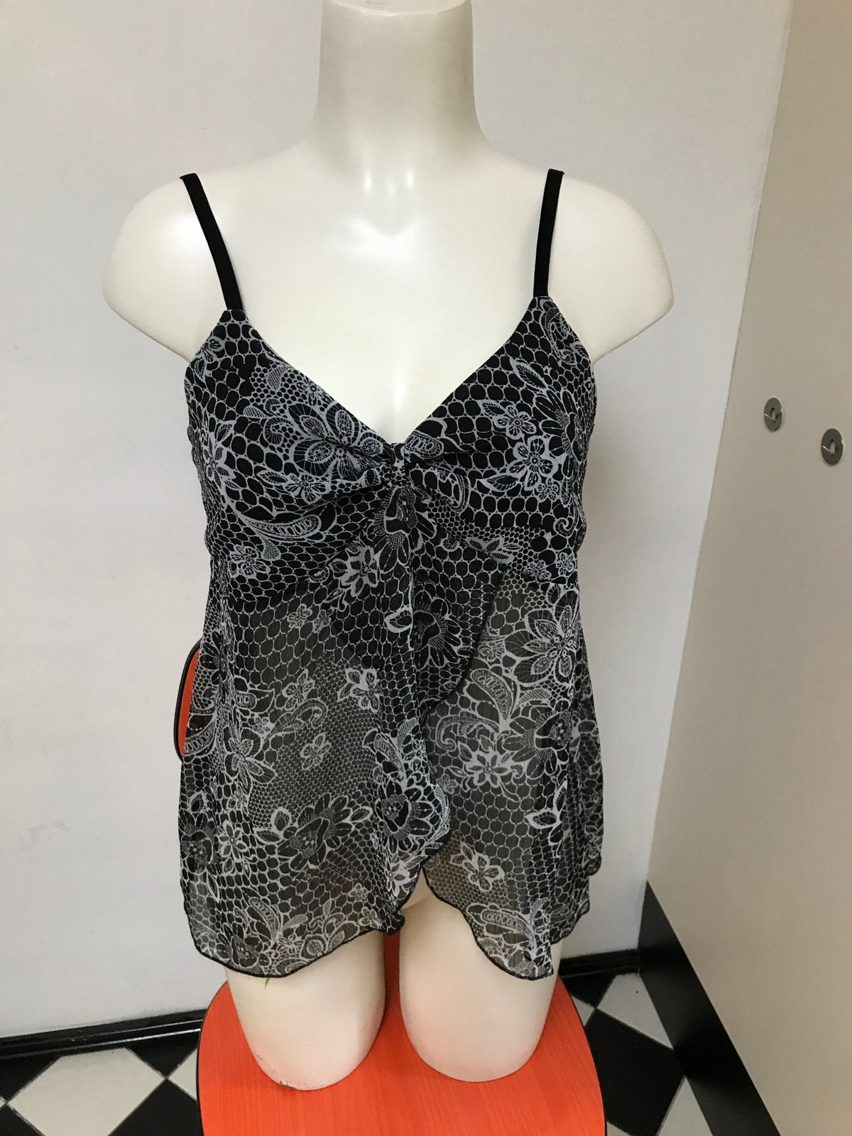Esprit maternity zwart hemd noppies l top, Zwart, Maat 42/44 (L), Nieuw, Ophalen of Verzenden