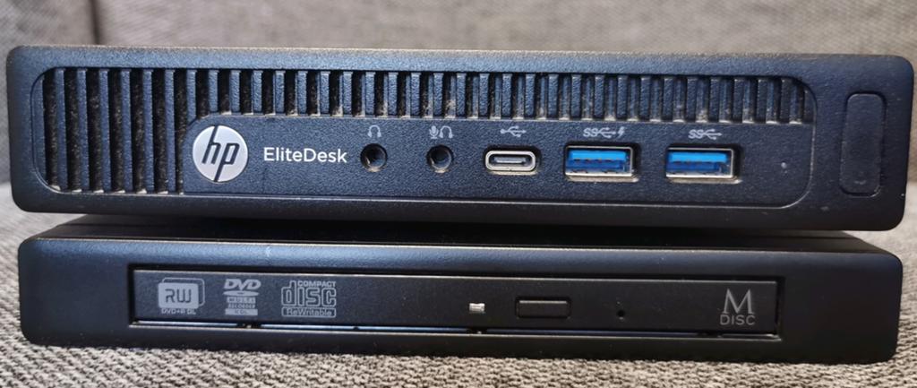 HP EliteDesk Mini i5 | 16GB | SSD | DVD speler, Computers en Software, Desktop Pc's, .   HP  ., Ophalen of Verzenden, Zo goed als nieuw
