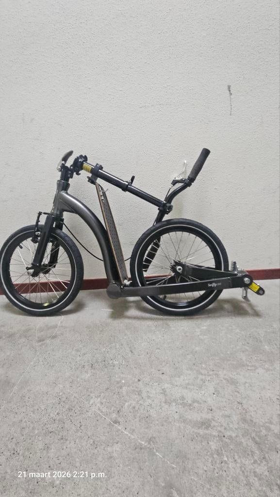 Swifty One MK3 opvouwbare step zwart, Fietsen en Brommers, Ophalen, Zo goed als nieuw, Aluminium