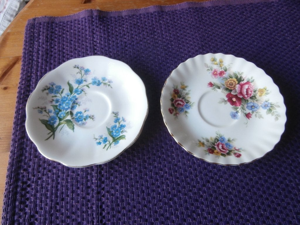 schotel Royal Albert Bone China Forget me not Chelsea Garden, Ophalen of Verzenden