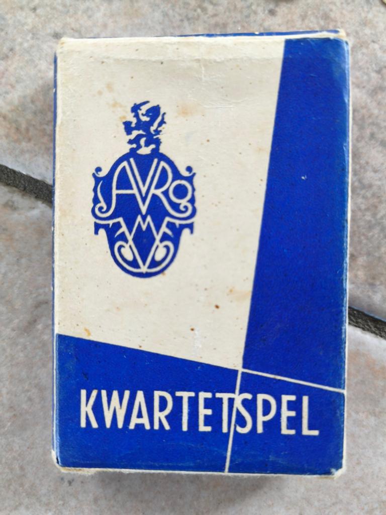 AVRO Kwartetspel Jaren '60, Ophalen of Verzenden, Gebruikt, Kwartet(ten)