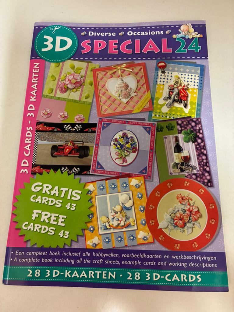 3 Verschillende catalogussen 3D Idee Kaarten, Ophalen of Verzenden, Zo goed als nieuw, Overige thema's, Knipvel