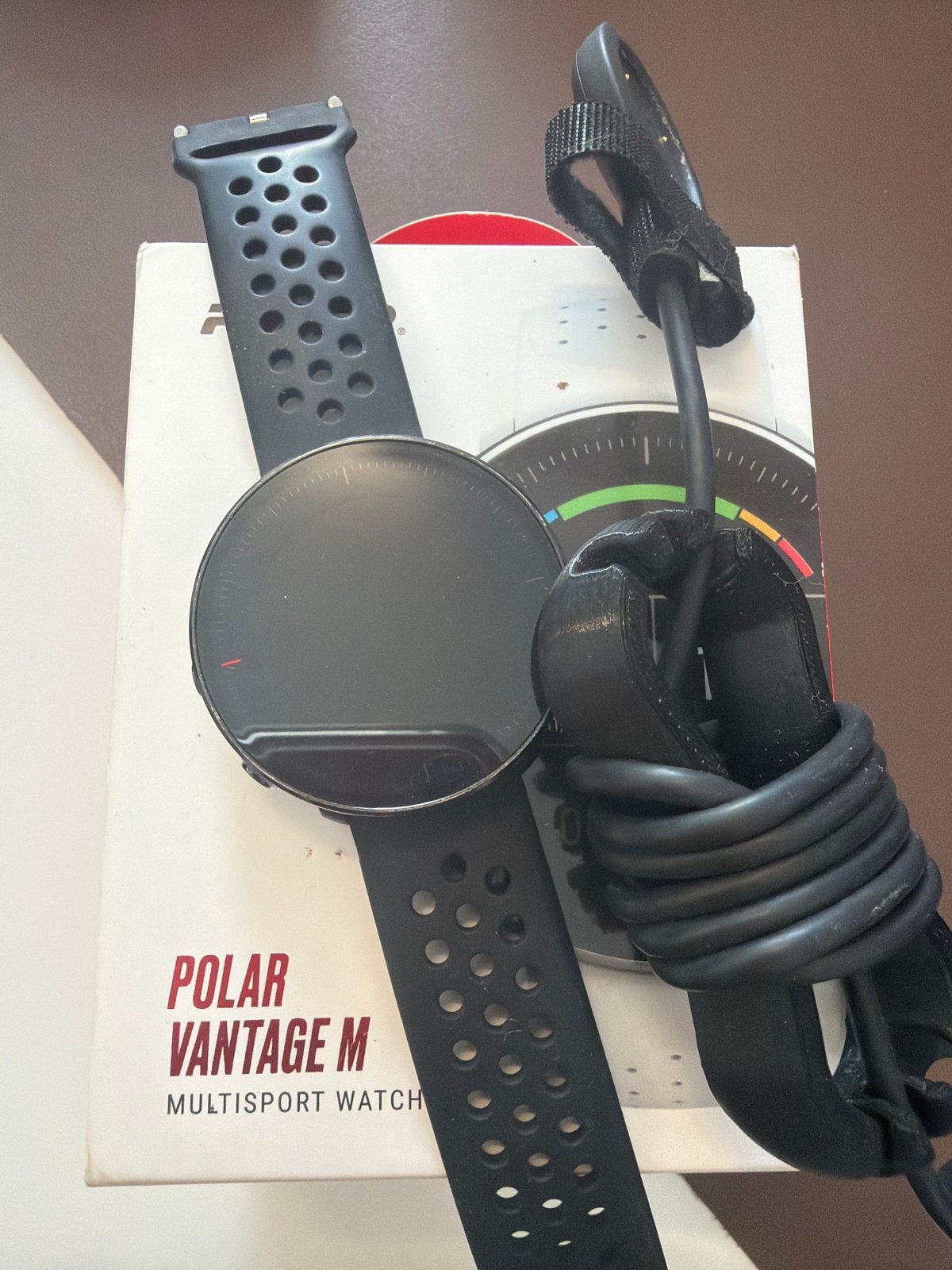 Polar Vantage M Multisport Horloge Zwart, Zwart, Ophalen of Verzenden, Waterdicht, Android