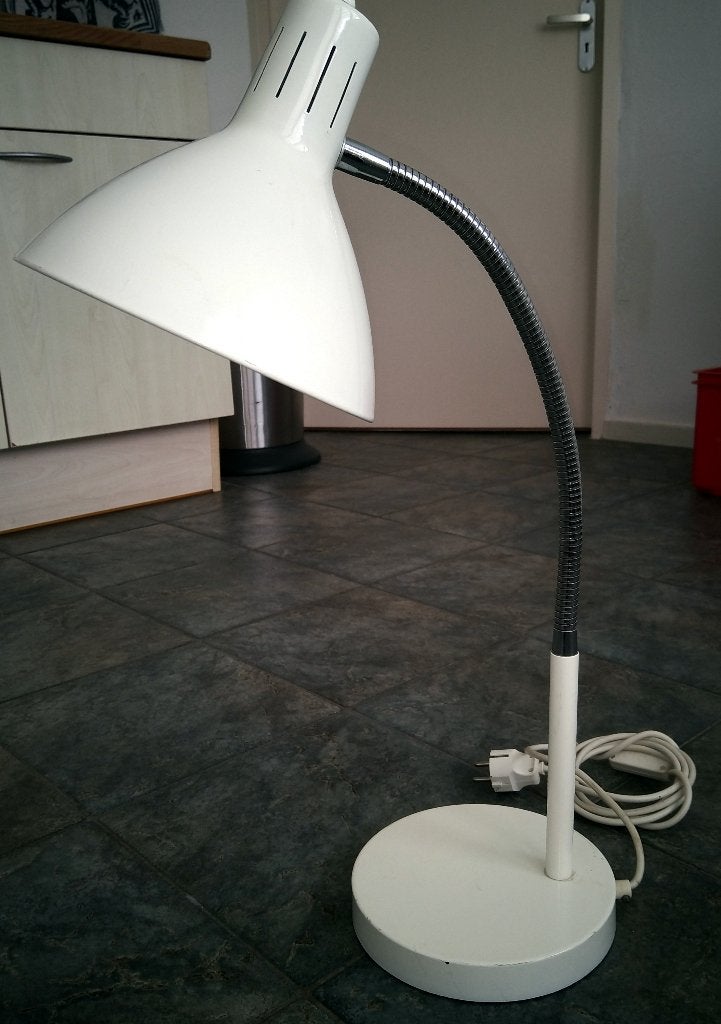 HALA bureaulamp, Huis en Inrichting, Bureaulamp, Overige merken, Vintage, Wit