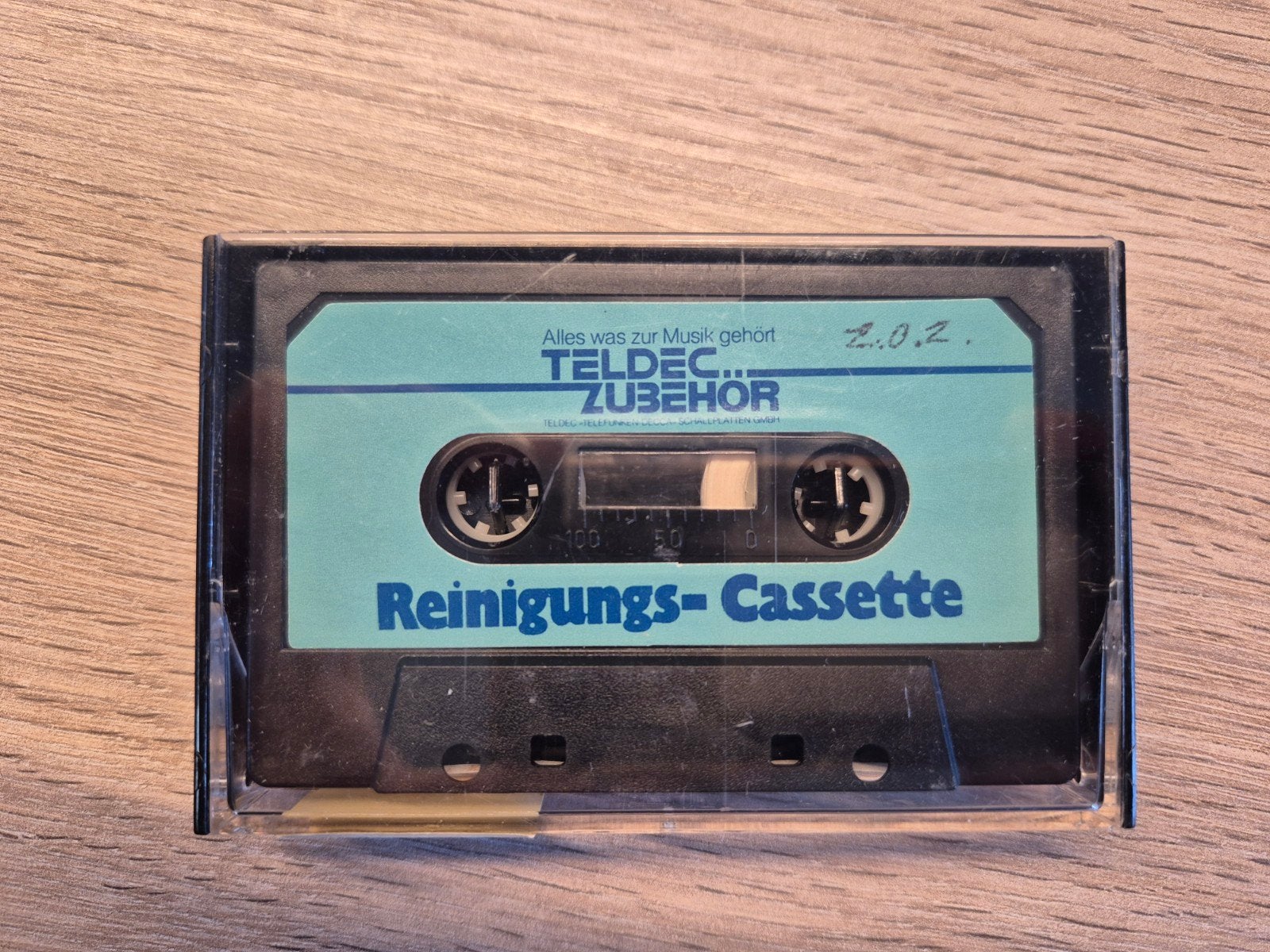 TELDEC Reinigingscassette - Gebruikt, goede staat, Gebruikt, Overige genres, 1 bandje, Ophalen of Verzenden