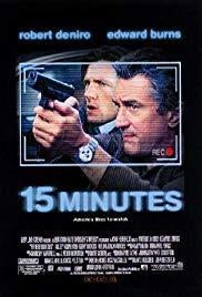 DVD 15 minutes (1 keer bekeken), Vanaf 9 jaar, Ophalen of Verzenden, Zo goed als nieuw, Actiethriller