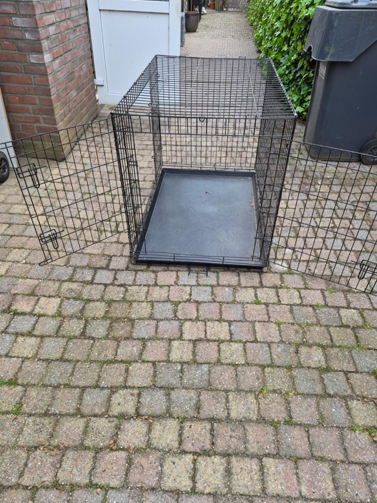 Hondenbench, Ophalen, 75 tot 110 cm, 65 tot 100 cm