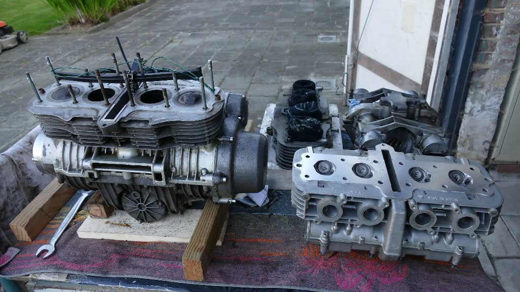 Suzuki GS500-550 motorblok, Ophalen, Gebruikt