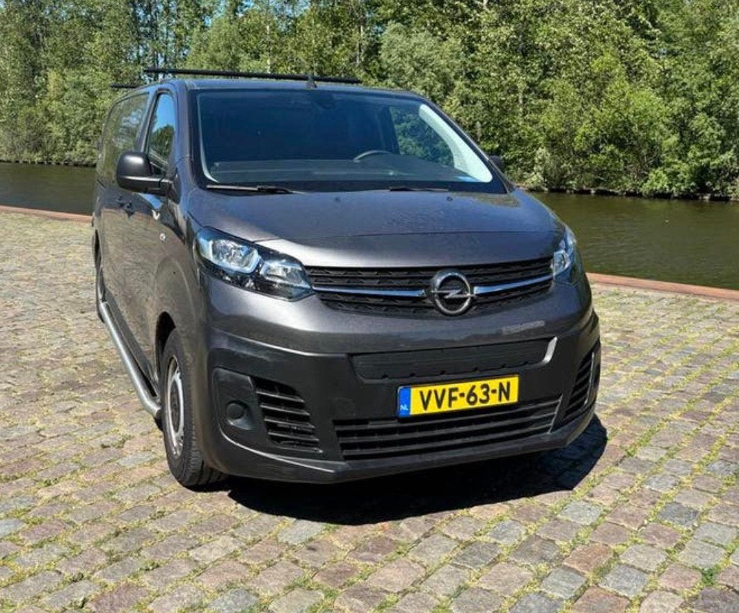 Mooie elektrische Opel Vivaro GB 75kWh 136pk 2023, Auto's, Bestelauto's, Zwart, Elektrisch, 75 kWh, Dealer onderhouden