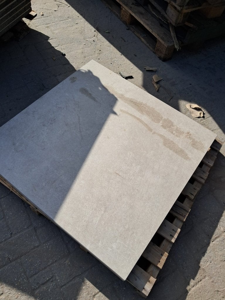 Geoceramica 100x100x4 met neus, Ophalen, Keramiek, Nieuw, Minder dan 5 m²