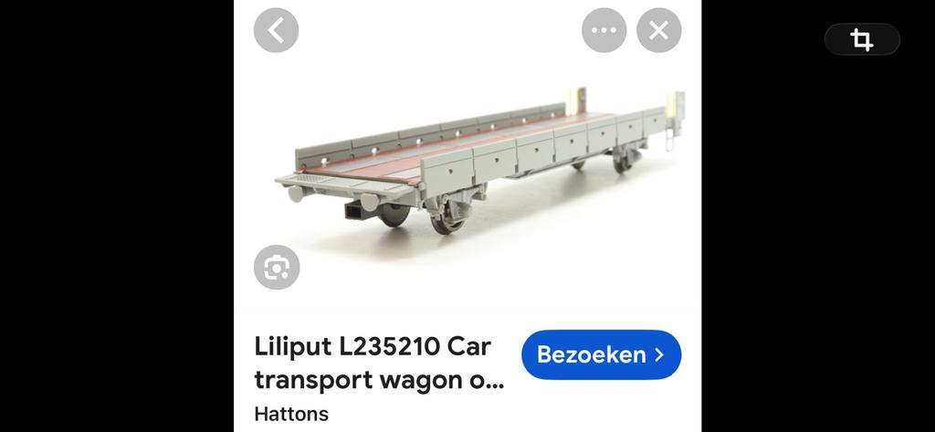 Gezocht twee lilliput op rij wagons, Hobby en Vrije tijd, Modeltreinen | H0, Ophalen of Verzenden, Zo goed als nieuw, Gelijkstroom