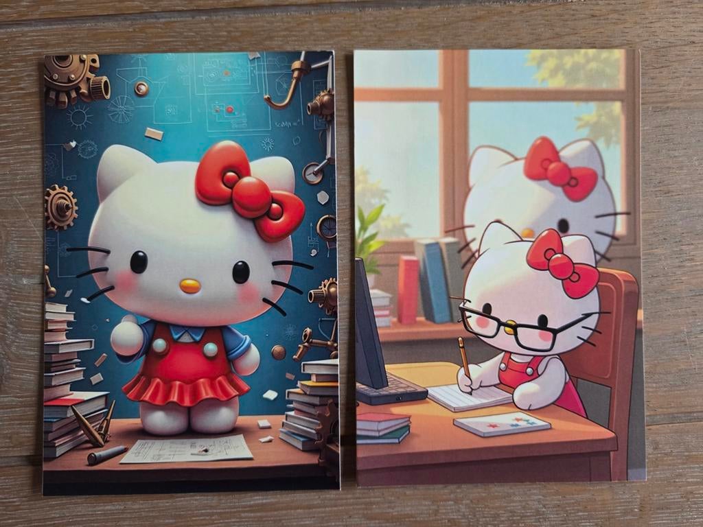 HELLO KITTY STUDEREN 7, Ophalen