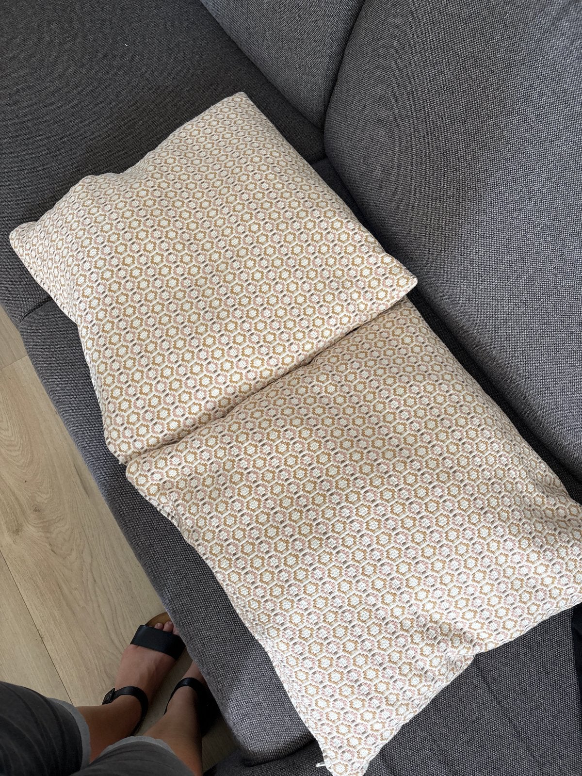 Set van 2 sierkussens van Ikea, Meerkleurig, IKEA, Afneembare hoes, Vierkant