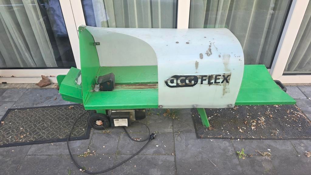 ACC Flex Houtklover - 7 Ton, Elektrisch, ACG7L230-FLEX, Tuin en Terras, Kloofmachines, Ophalen, Gebruikt, ACC Flex, Liggend