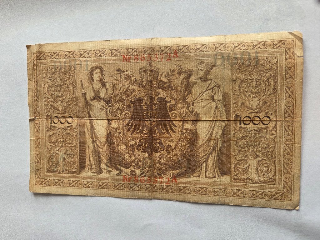 Bankbiljet Duitsland, Ophalen of Verzenden, Duitsland, Los biljet