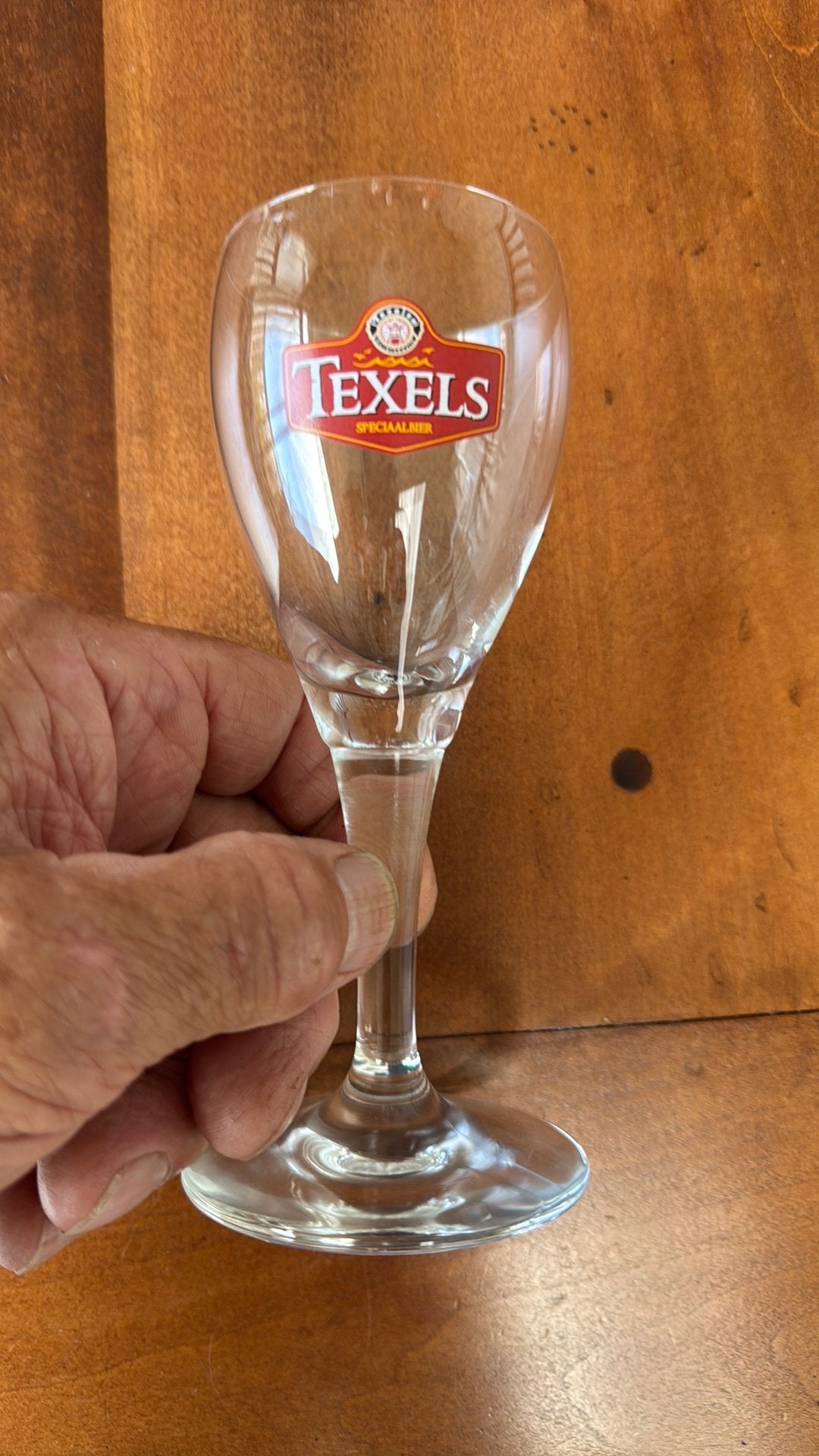 Glas 0,1 liter Texels speciaalbier, Ophalen of Verzenden, Zo goed als nieuw, Glas of Glazen, Overige merken