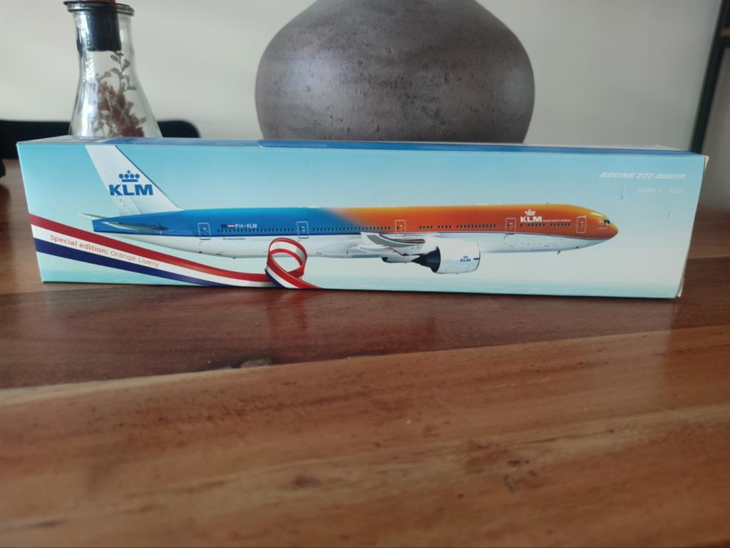 KLM Boeing 777-300ER Schaalmodel Speciale Uitgave, Ophalen of Verzenden, Nieuw, Schaalmodel