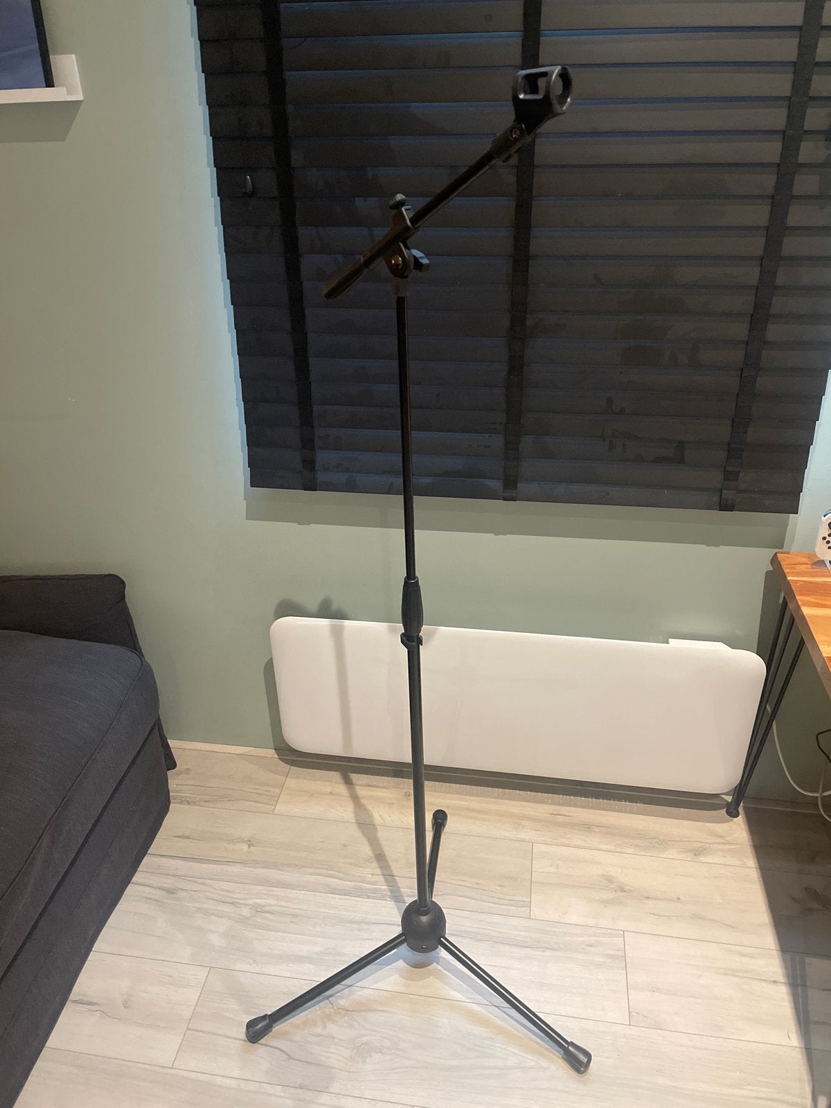 Proel microfoon standaard met korte boom, Ophalen of Verzenden, Gebruikt, Overige typen
