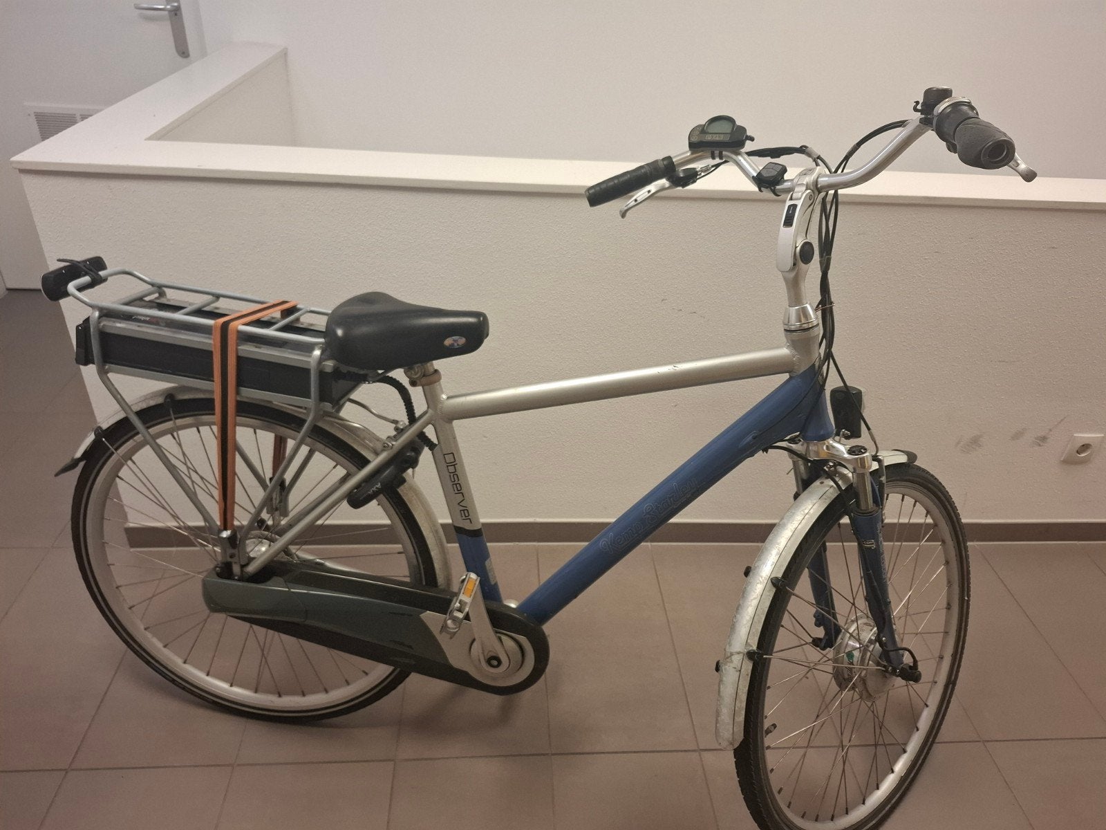 Kemp Starley herenfiets met gereviseerde accu, Fietsen en Brommers, Overige merken, Gebruikt, Ophalen of Verzenden, 51 tot 55 cm