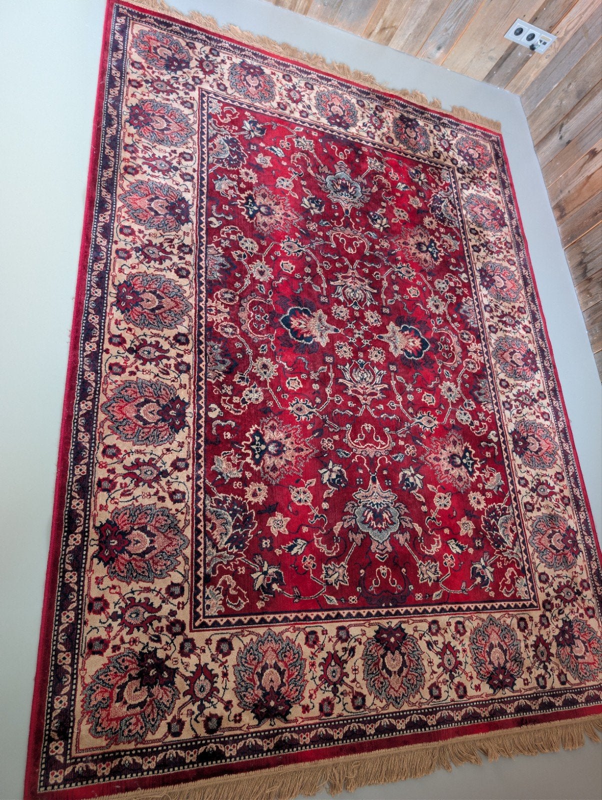 Prachtig Dutchbone vloerkleed 'Old Red' 240x170 cm, Ophalen, Gebruikt, Klassiek, 150 tot 200 cm