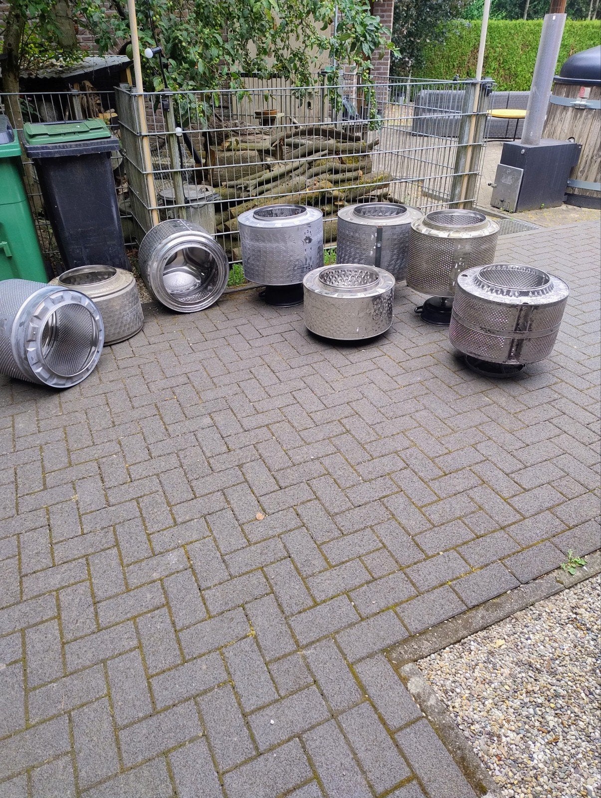 vuurkorf/ trommels, Tuin en Terras, Vuurkorven, Ophalen of Verzenden, Nieuw, Vuurkorf