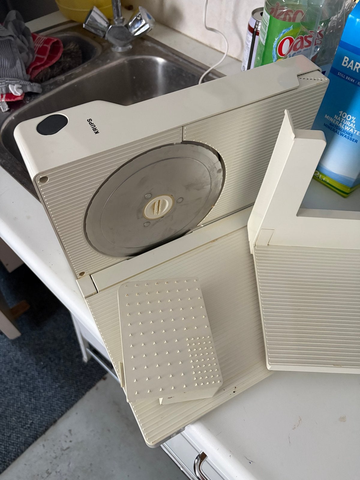 Krups Vintage Snijmachine - Compleet en Functioneel, Ophalen of Verzenden, Gebruikt