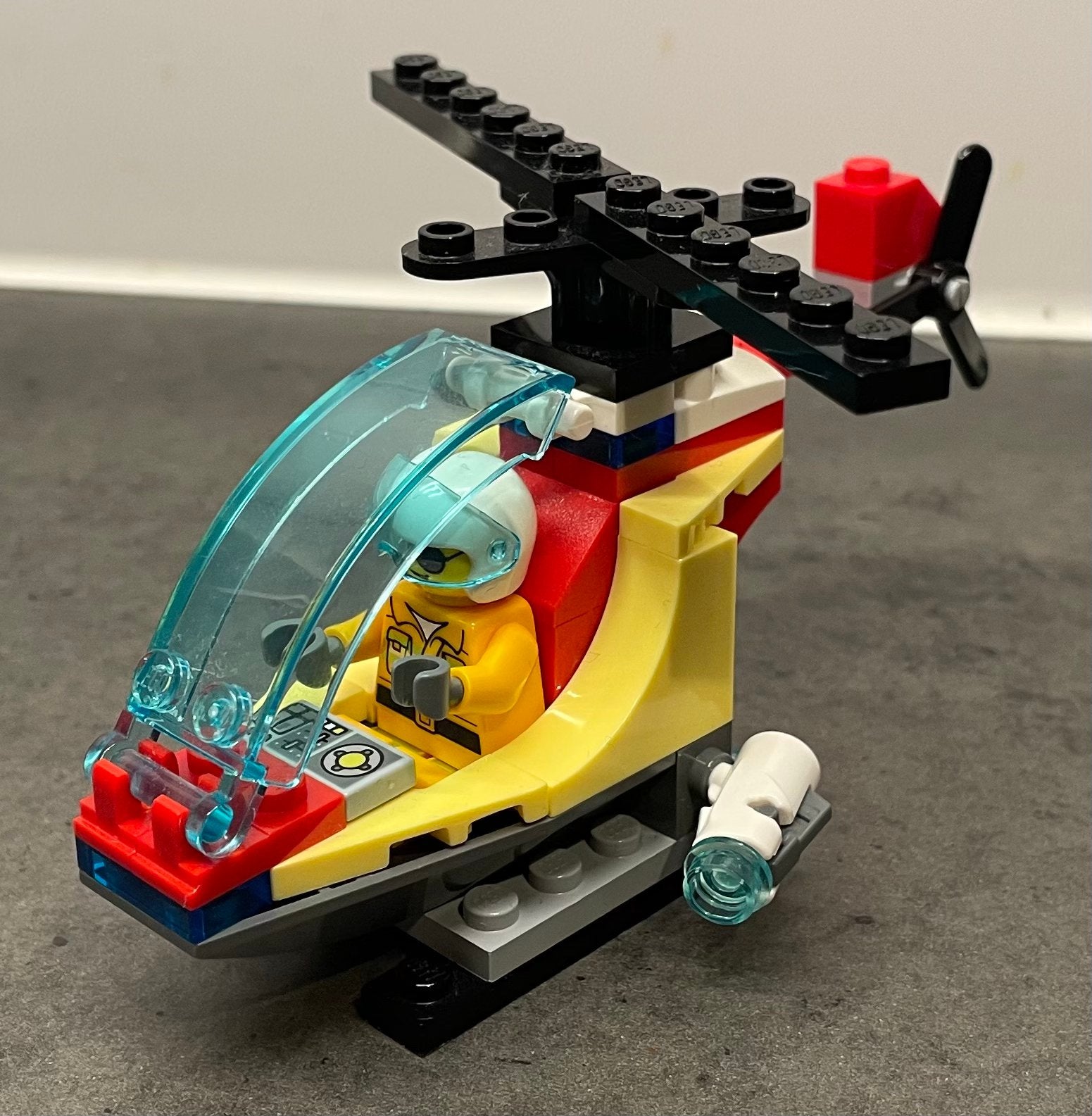 Lego City 30566 brandweer helikopter, Ophalen of Verzenden, Zo goed als nieuw