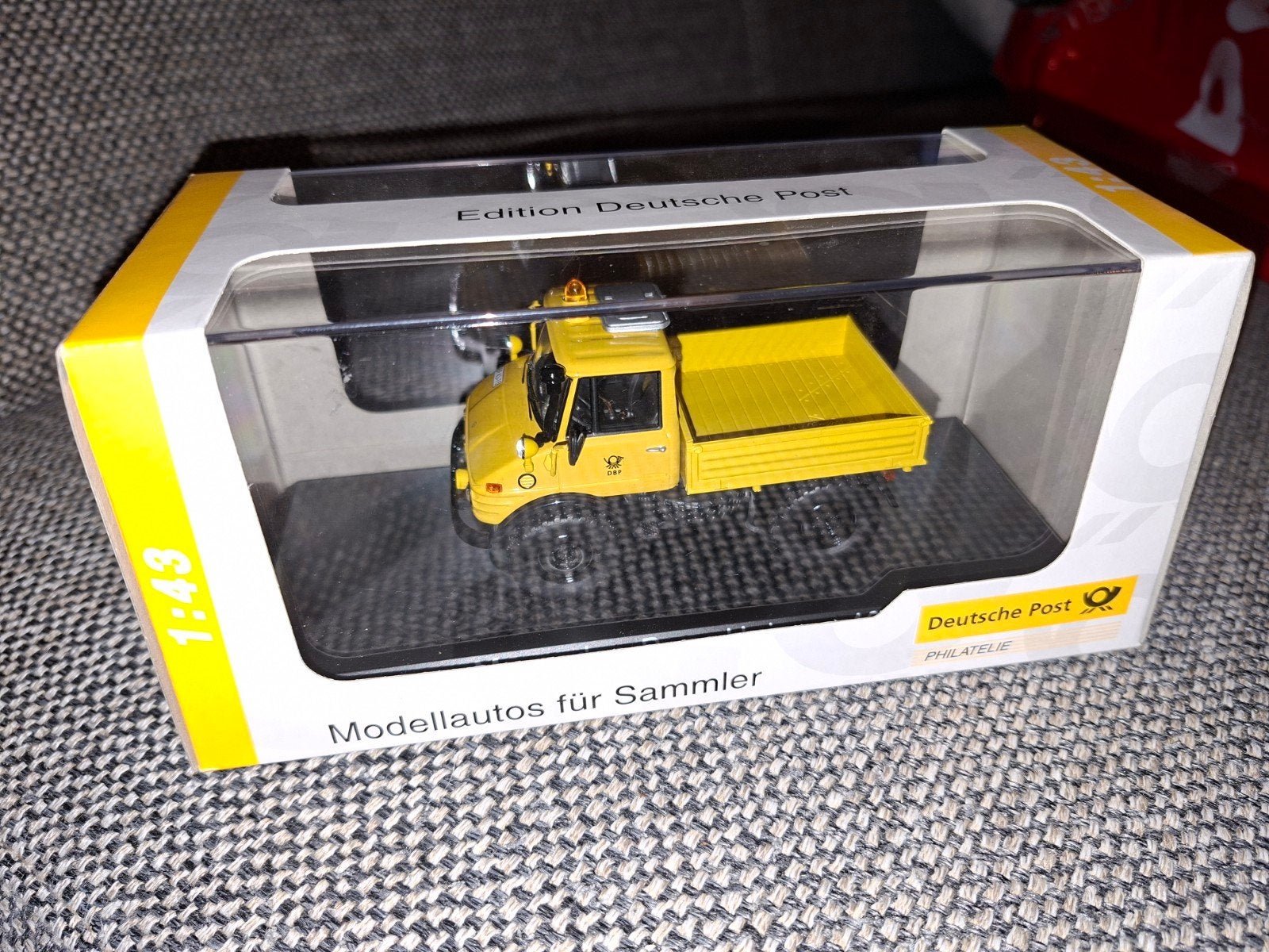 Schuco Unimog 406 limited edition Deutsche Post, Ophalen of Verzenden, Nieuw, Bus of Vrachtwagen, Schuco