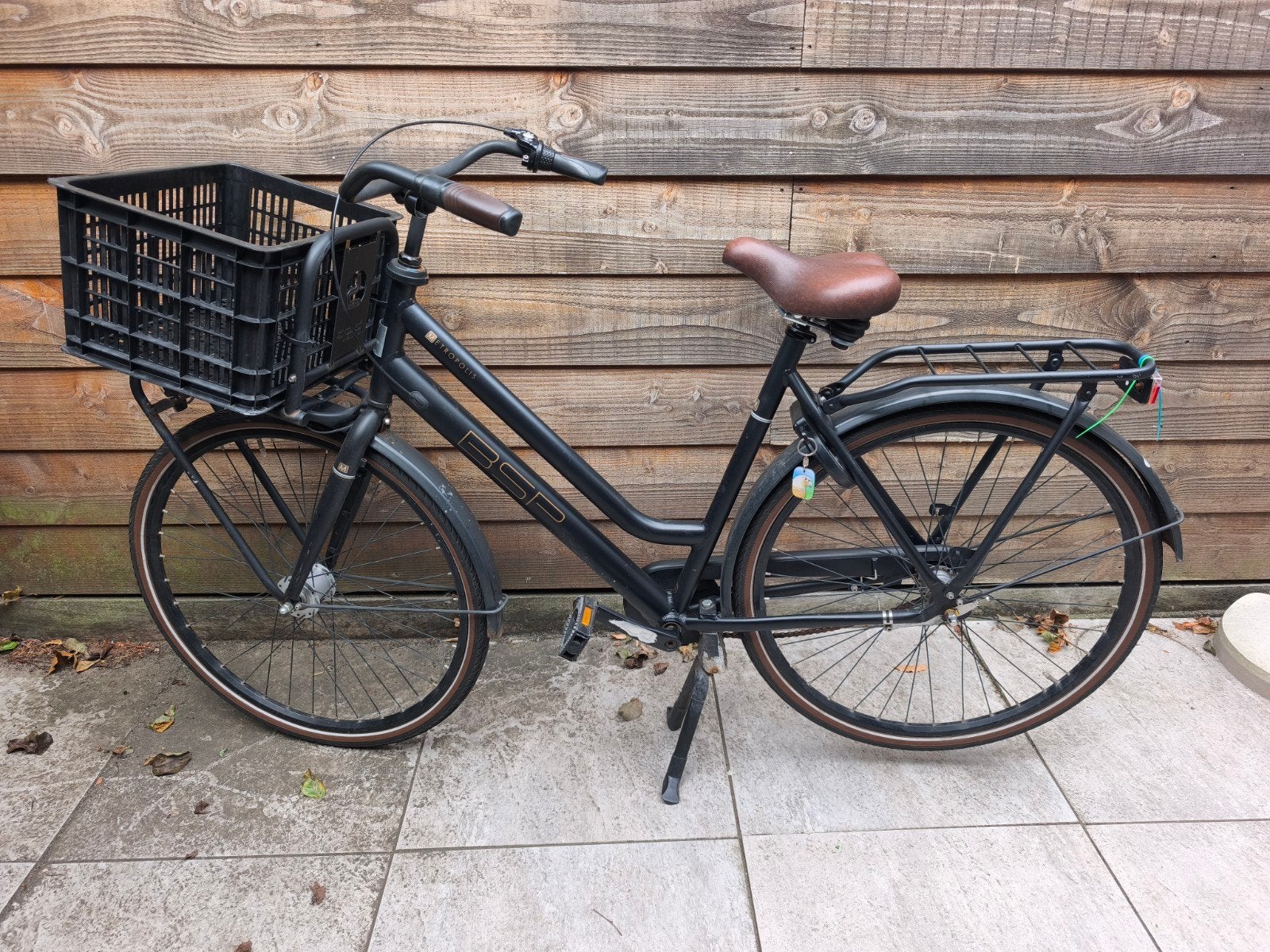 BSP metropolis stadsfiets 24 inch, Fietsen en Brommers, Fietsen | Dames | Damesfietsen, Ophalen, Gebruikt, Terugtraprem, Overige merken