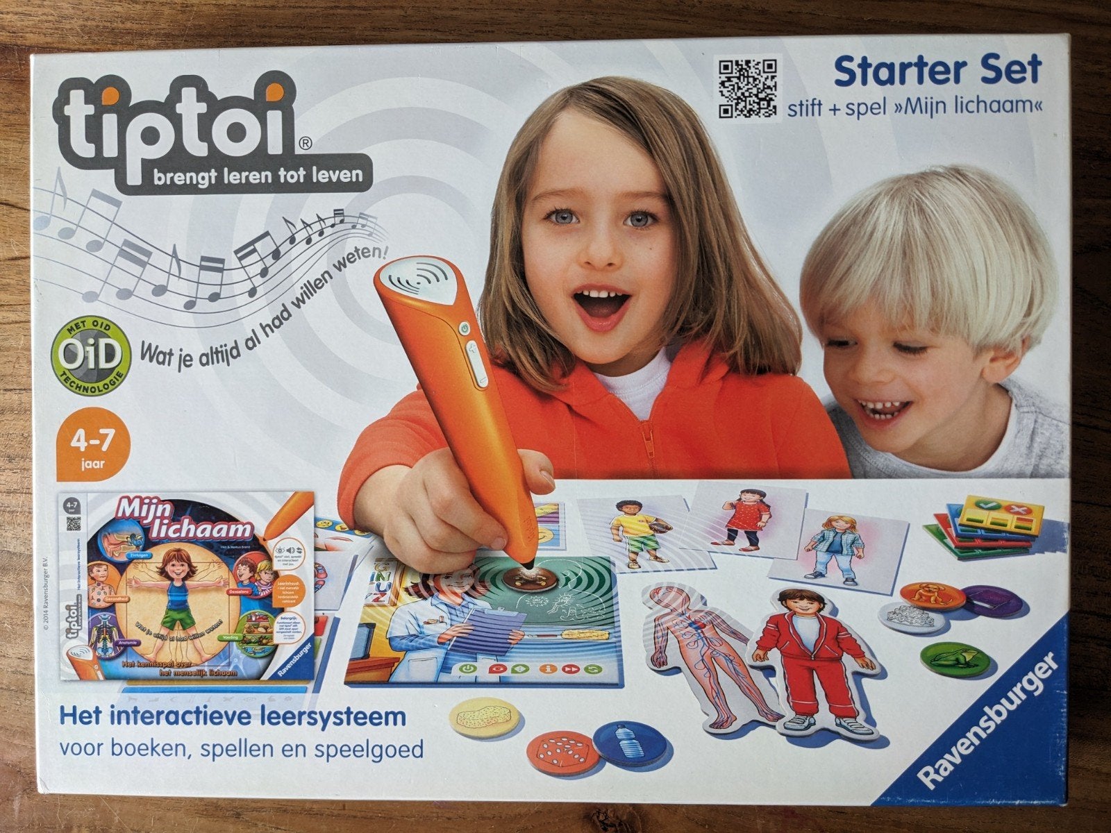 Tiptoi spel Mijn Lichaam, Ophalen of Verzenden, Gebruikt, Ontdekken