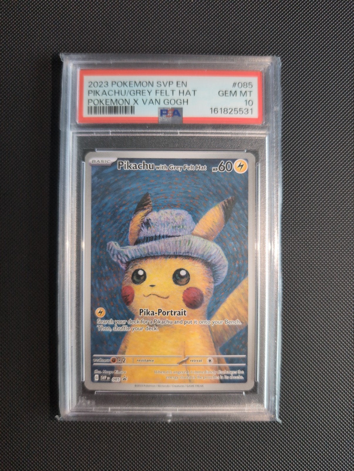 Van Gogh Pikachu promo svp 085 psa 10!, Ophalen, Zo goed als nieuw, Losse kaart
