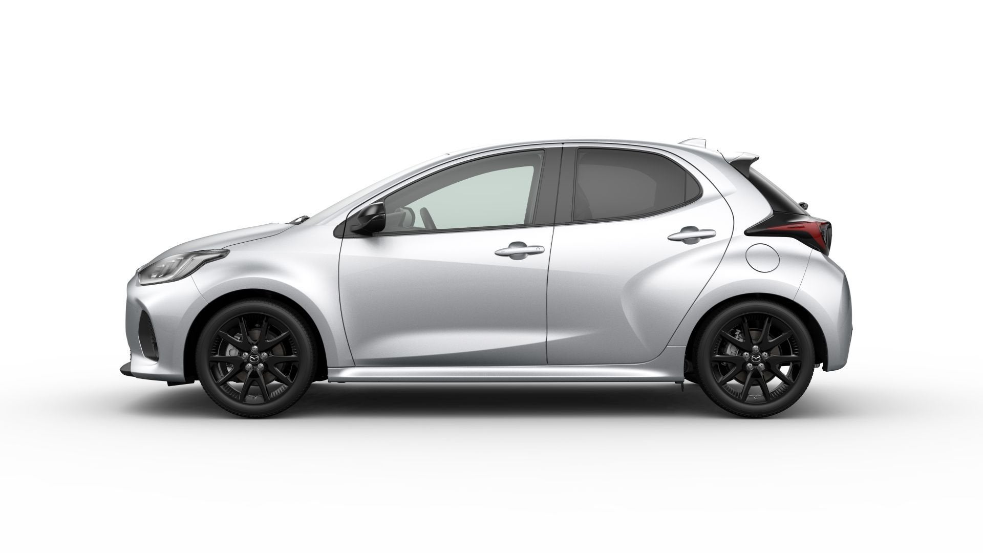 Mazda 2 Hybrid 1.5 Homura AUTOMAAT NAVI DMV APPLE CARPLAY /, Auto's, Dealer onderhouden, Zwart, 23 km/l, 1490 cc
