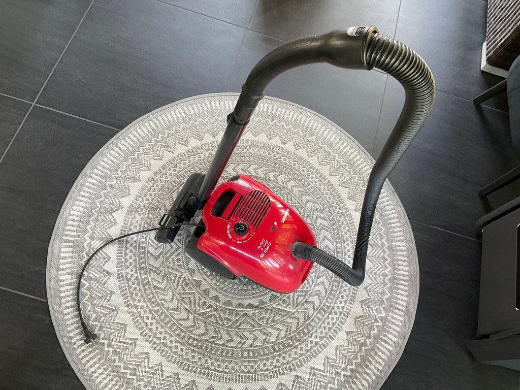 Siemens Stofzuiger Super XS Dino 2200w > snoer rolt niet in, Witgoed en Apparatuur, Stofzuigers, Siemens, Gebruikt, 2000 watt of meer