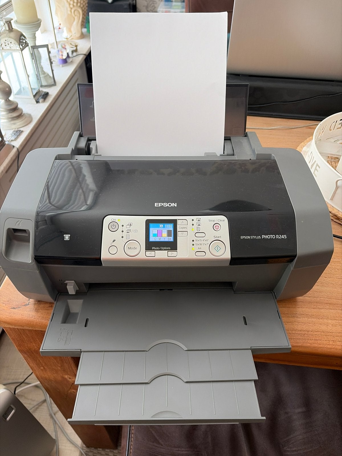 Epson Stylus Photo R245 Fotoprinter - Gebruikt, Computers en Software, Printers, Gebruikt, Fotoprinter, PictBridge, Inkjetprinter