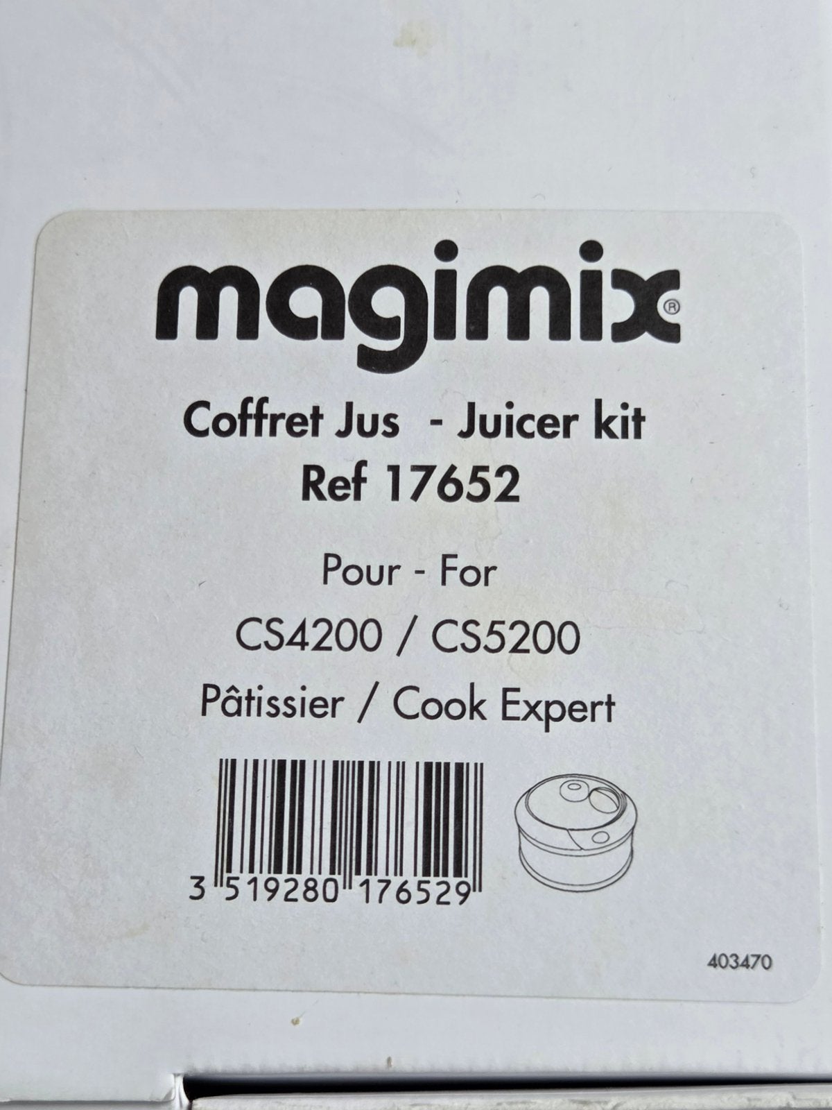 Magimix Juicer Kit for CS4200 / CS5200 - Nieuw in verpakking, Ophalen, Nieuw, Overige merken