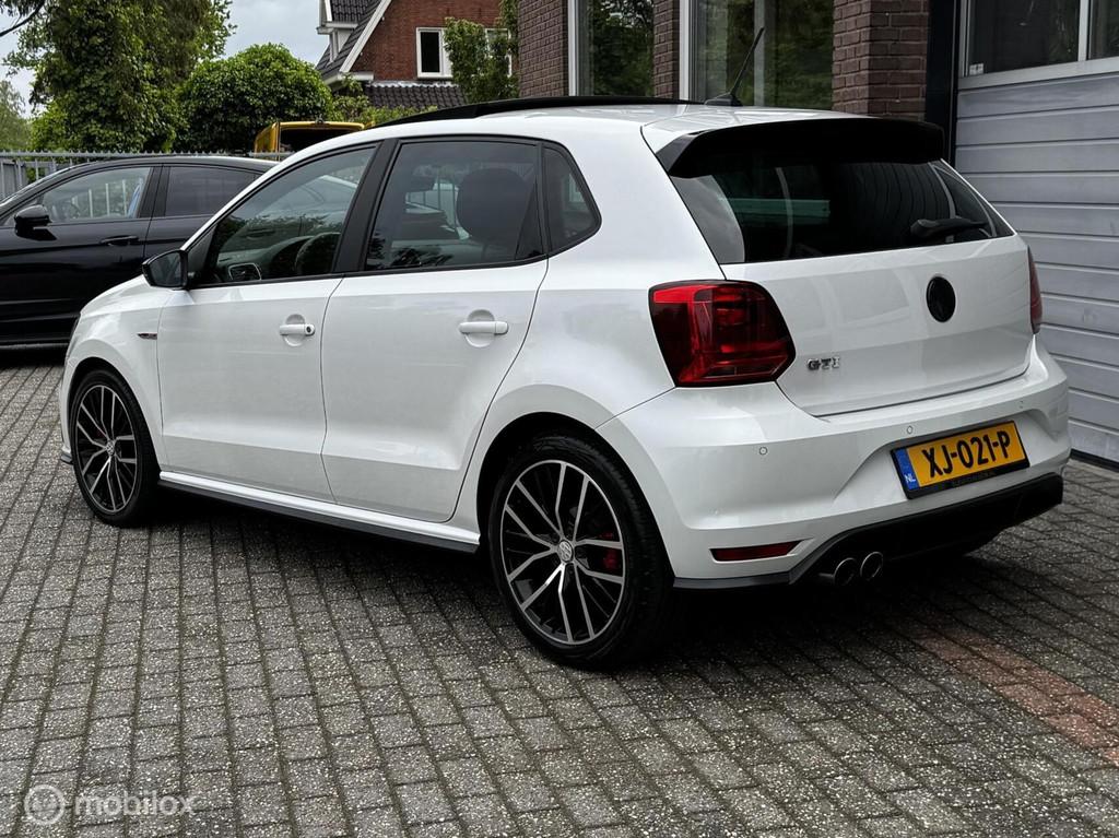 Volkswagen Polo 1.8 TSI GTI DSG PANO/CLIMA/NAVI/VOL!, Automatische klimaatregeling, Gebruikt, Euro 6, Wit