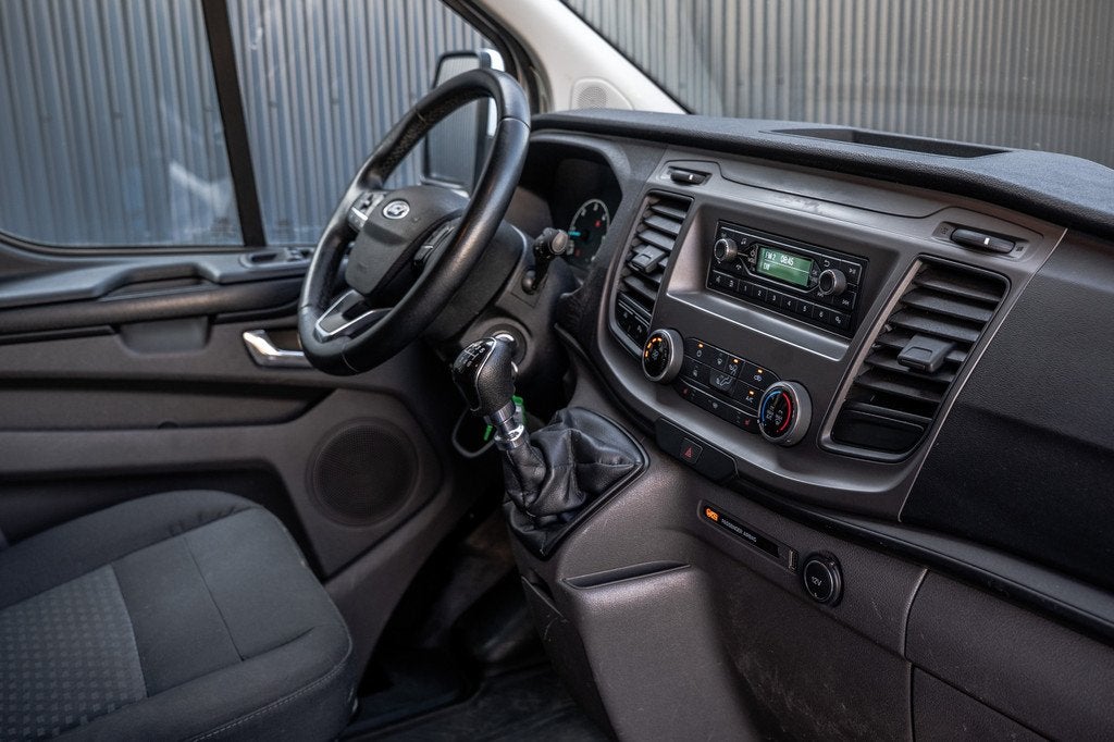 Ford Transit Custom 2.0 EcoBlue L2H1 | 130 PK | LED | Cruise, Auto's, Voorwielaandrijving, Gebruikt, 4 cilinders, Wit