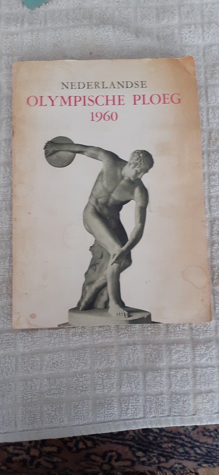 Ned. OLYMPISCHE PLOEG, 1960, Ophalen of Verzenden, Gelezen