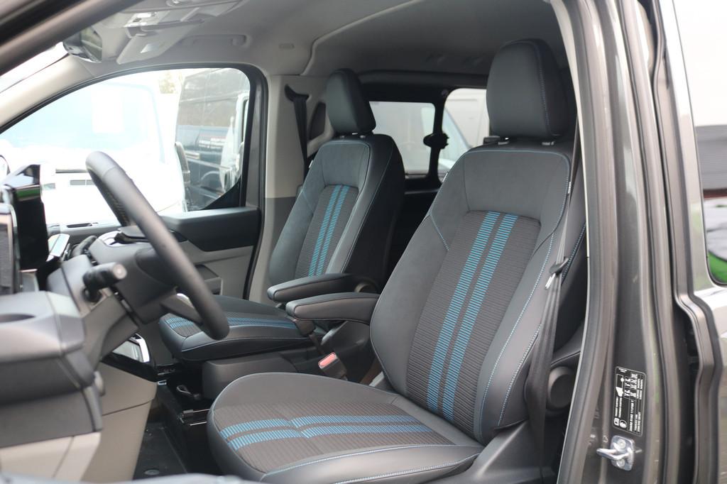 Ford Transit Custom 2.0 TDci 170pk L1 H1 Sport DC AWD BPM Vr, Auto's, Bestelauto's, Automaat, Stof, Gebruikt, Euro 6