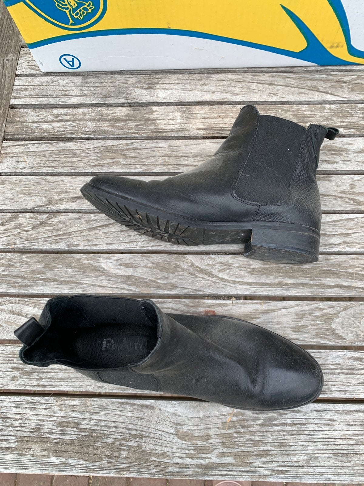 Paardrij laarsjes maat 41, Dieren en Toebehoren, Paardrijkleding, Ophalen, Gebruikt, Zwart, Schoeisel