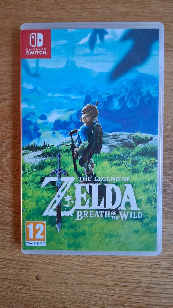 Zelda, breath of the wild voor Switch 1, Spelcomputers en Games, Avontuur en Actie, 1 speler, Ophalen of Verzenden, Zo goed als nieuw